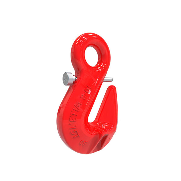 G80 EyE Shortening Grab Hook with Safety Pin (TH-317) - Image 2