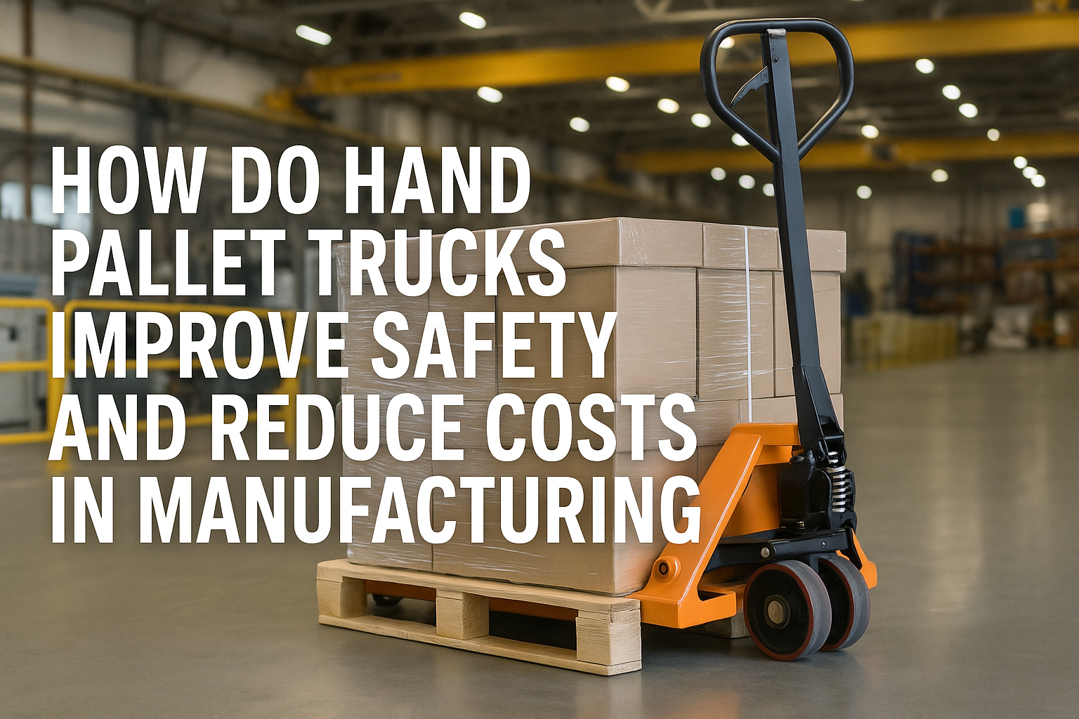 How Do Hand Pallet Trucks Improve Safety and Reduce Costs in ...